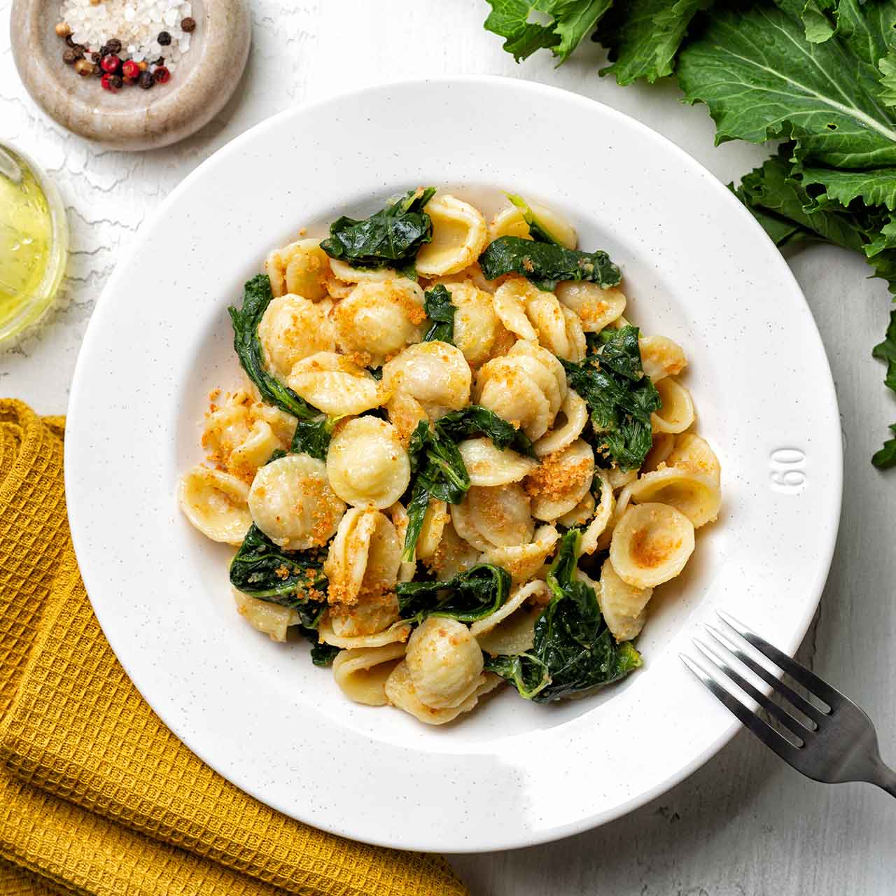 Pasta-Spinat